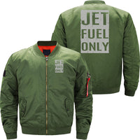 Thumbnail for Cool Jet Fuel Only Distressed Air Force gift JACKET THE AV8R