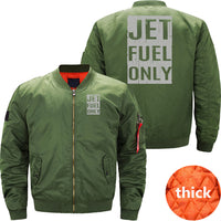 Thumbnail for Cool Jet Fuel Only Distressed Air Force gift JACKET THE AV8R