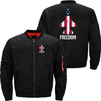 Thumbnail for FREEDOM USA Military Fighter Jet JACKET THE AV8R