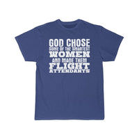 Thumbnail for Flight Attendant Joke God Stewardess Air Hostess T-SHIRT THE AV8R