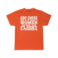 Thumbnail for Flight Attendant Joke God Stewardess Air Hostess T-SHIRT THE AV8R