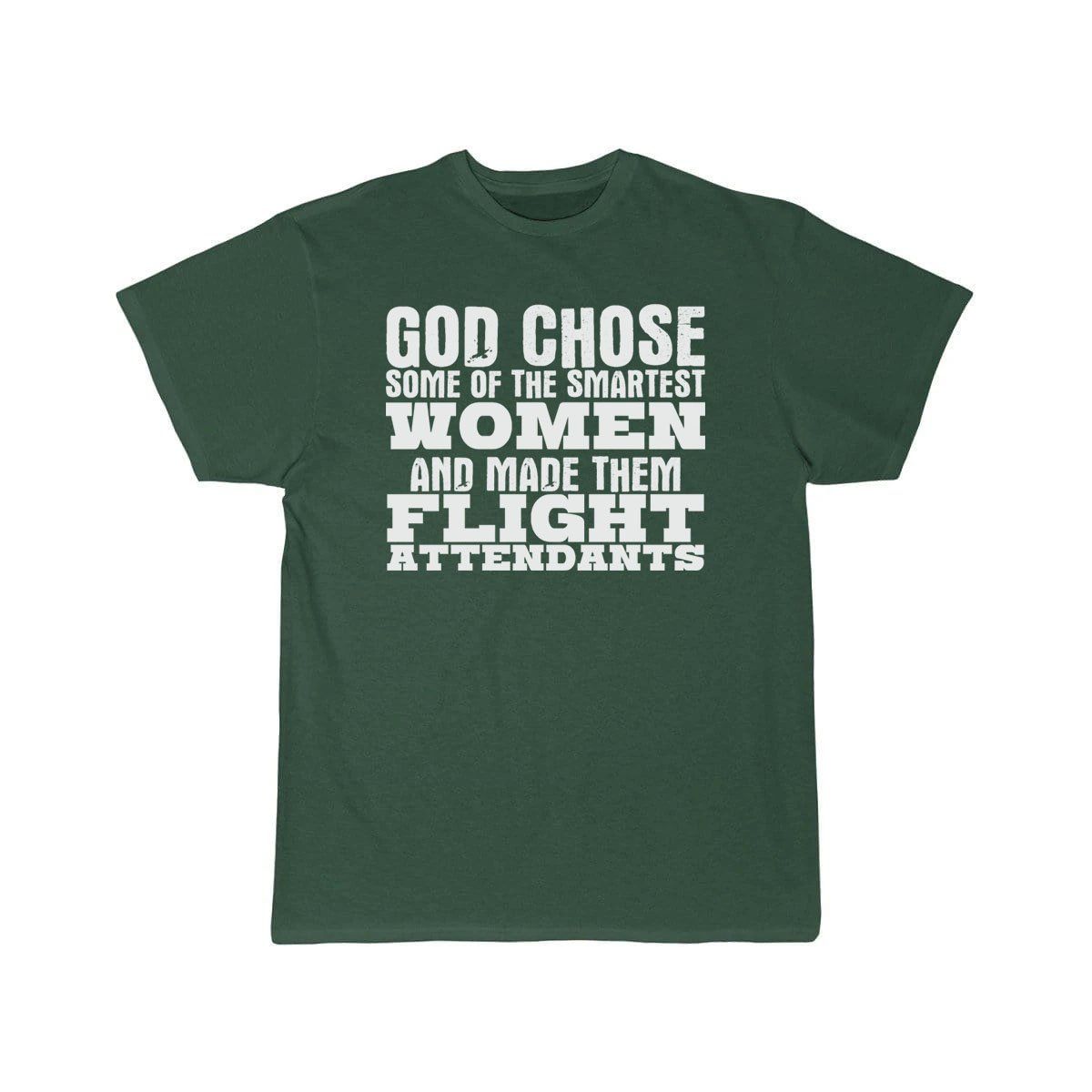 Flight Attendant Joke God Stewardess Air Hostess T-SHIRT THE AV8R