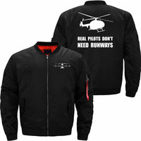 Thumbnail for HELICOPTER Ma-1 Bomber Jacket Flight Jacket Aviator Jacket THE AV8R