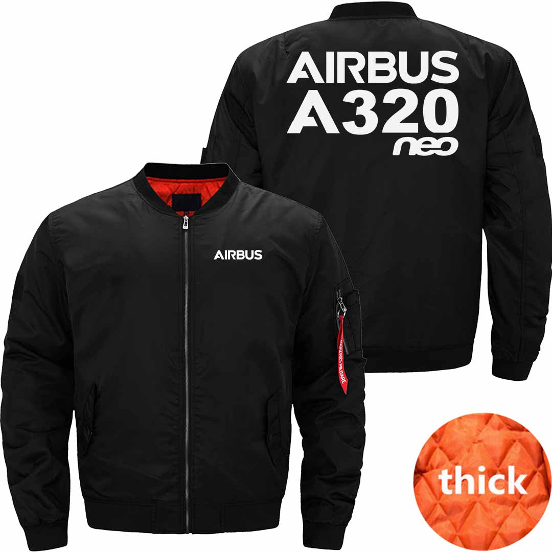 AIRBUS A320 Ma-1 Bomber Jacket Flight Jacket Aviator Jacket THE AV8R