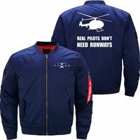 Thumbnail for HELICOPTER Ma-1 Bomber Jacket Flight Jacket Aviator Jacket THE AV8R