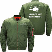 Thumbnail for HELICOPTER Ma-1 Bomber Jacket Flight Jacket Aviator Jacket THE AV8R