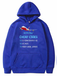 Thumbnail for Aviation Cheat Codes 7500 7600 7700 PULLOVER THE AV8R