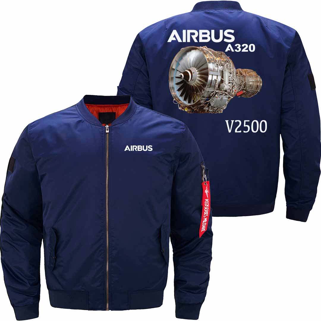 AIRBUS A320 Ma-1 Bomber Jacket Flight Jacket Aviator Jacket THE AV8R