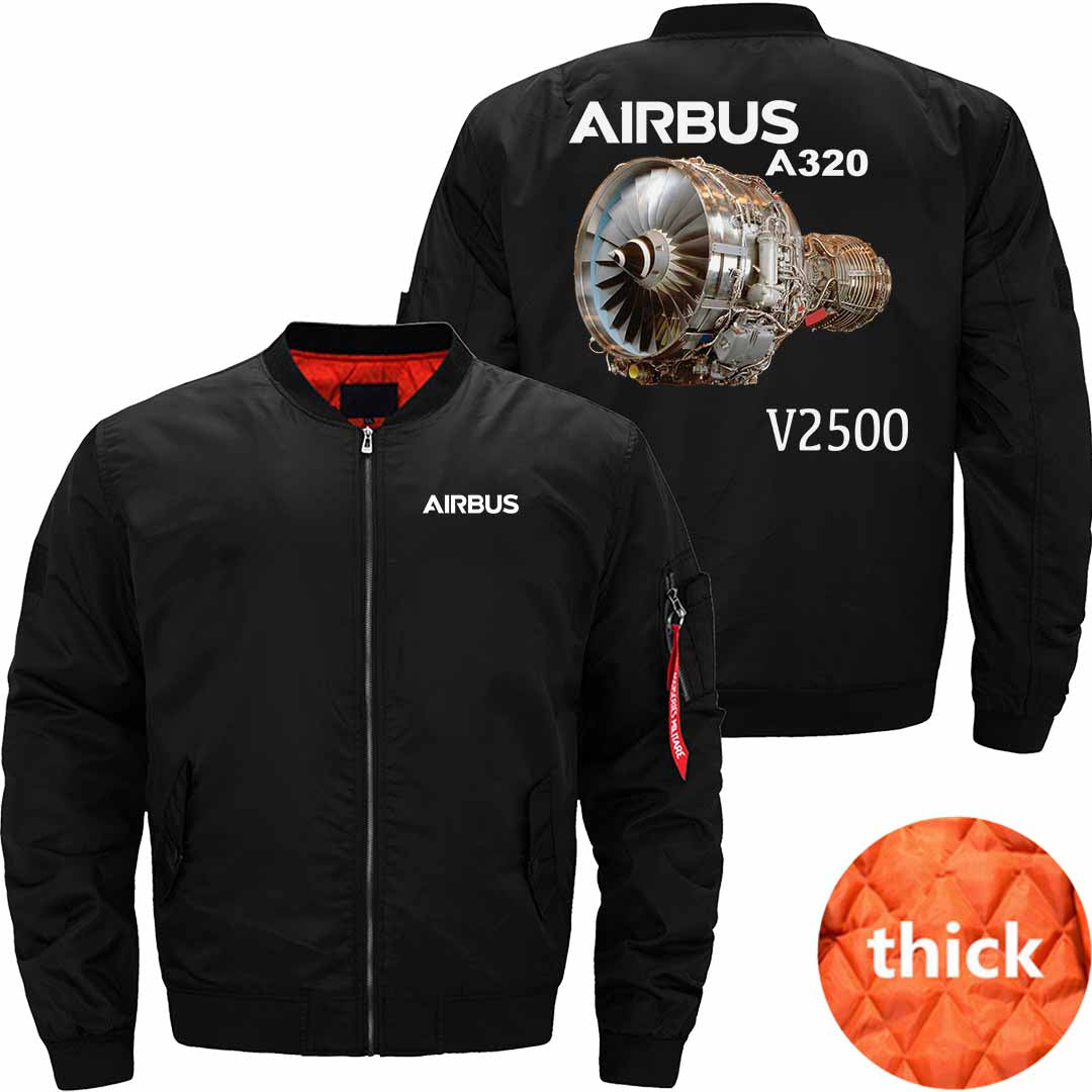 AIRBUS A320 Ma-1 Bomber Jacket Flight Jacket Aviator Jacket THE AV8R