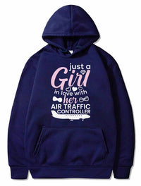 Thumbnail for Girl In Love Funny Air Traffic Controller Wife PULLOVER THE AV8R