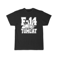 Thumbnail for F-14 Tomcat Classic Fighter Jet Aircraft Cartoon T-SHIRT THE AV8R