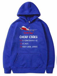 Thumbnail for Aviation Cheat Codes 7500 7600 7700 PULLOVER THE AV8R