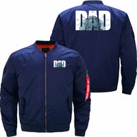 Thumbnail for Dad Pilot Father's Day Military Aviator Pilot JACKET THE AV8R