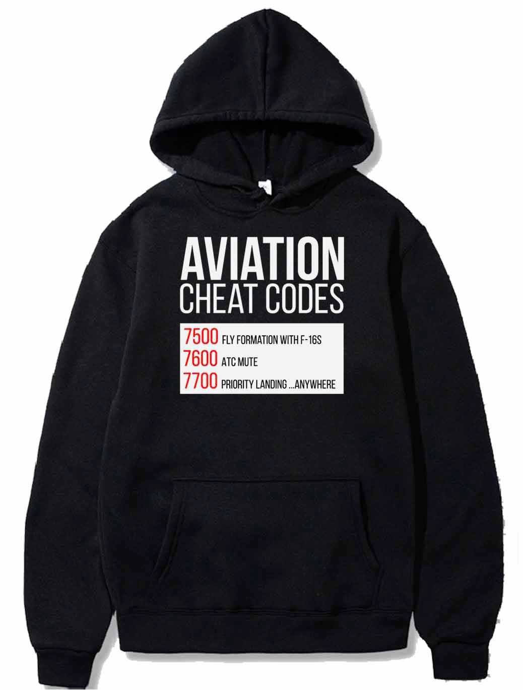 Aviation Cheat Codes - Funny For Pilots And Atc PULLOVER THE AV8R