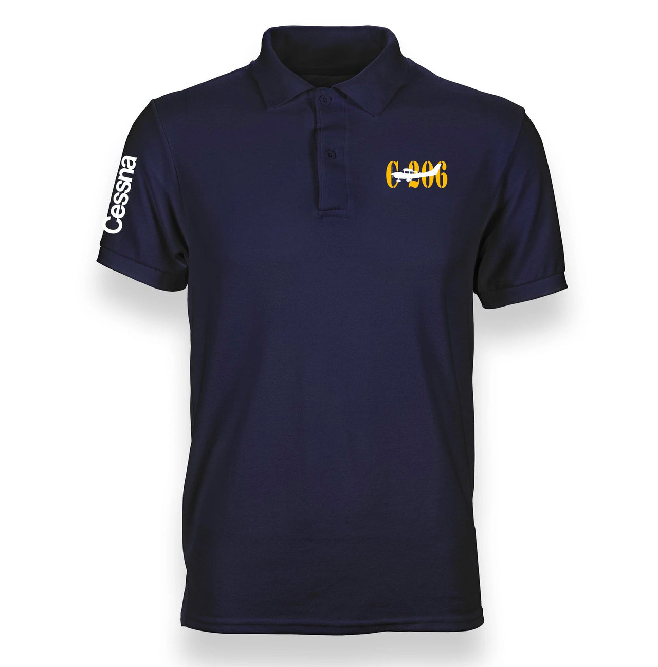 CESSNA 206 POLO SHIRT THE AV8R