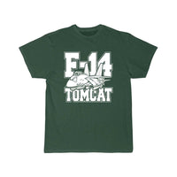 Thumbnail for F-14 Tomcat Classic Fighter Jet Aircraft Cartoon T-SHIRT THE AV8R