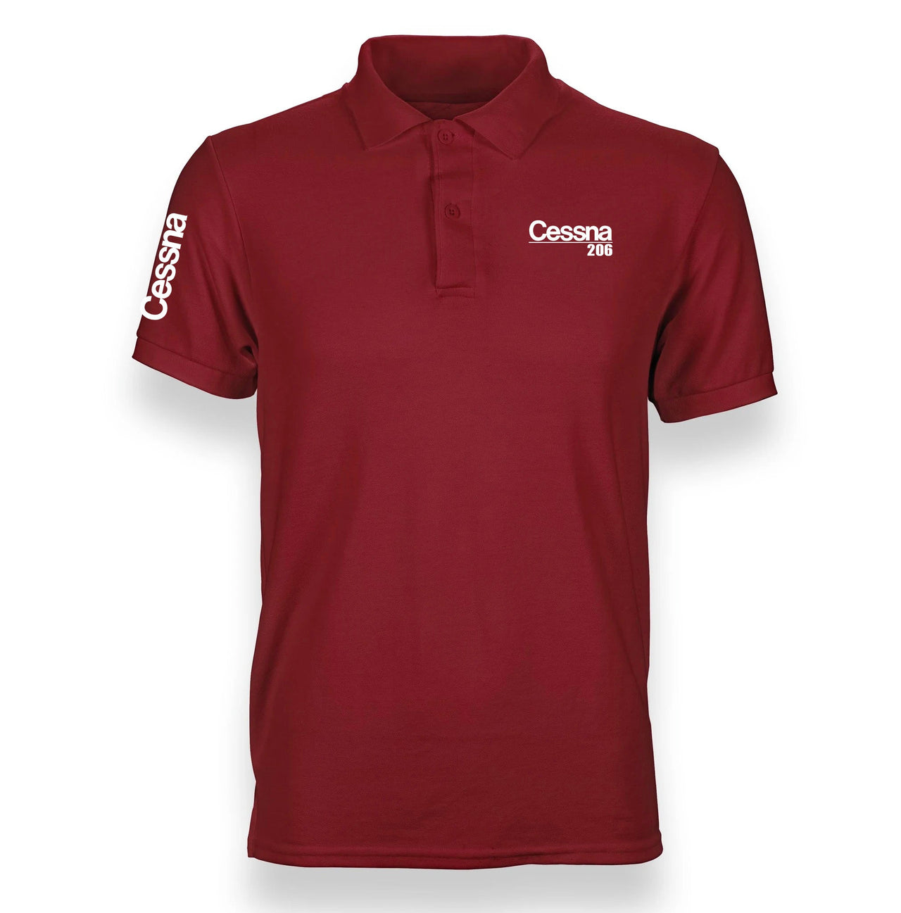 CESSNA 206 POLO SHIRT THE AV8R