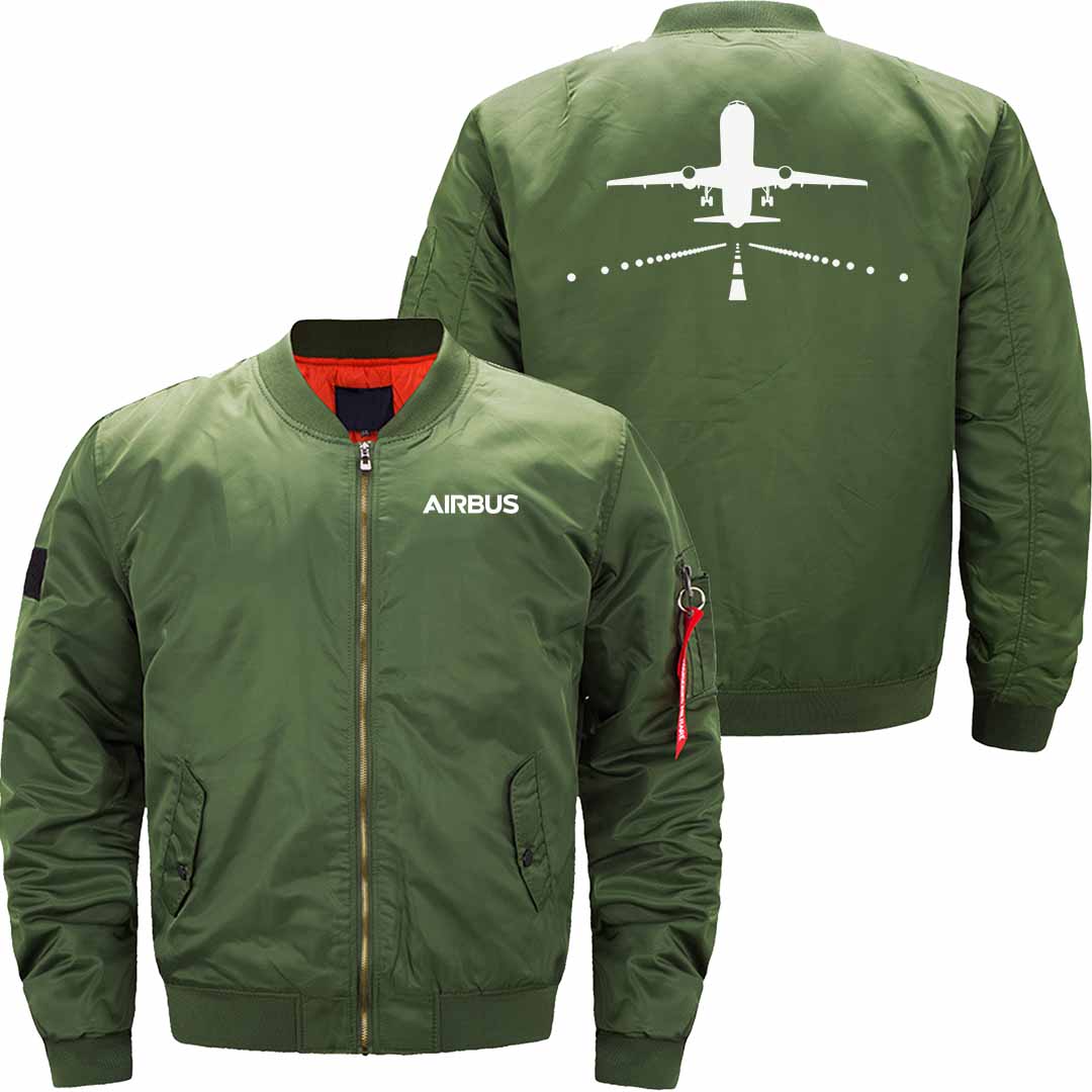 AIRBUS A330 Runway Ma-1 Bomber Jacket Flight Jacket Aviator Jacket THE AV8R