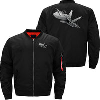 Thumbnail for Military Fighter Attack Jet Airplane Cartoon JACKET THE AV8R