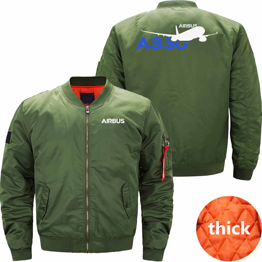 AIRBUS A330 Ma-1 Bomber Jacket Flight Jacket Aviator Jacket THE AV8R