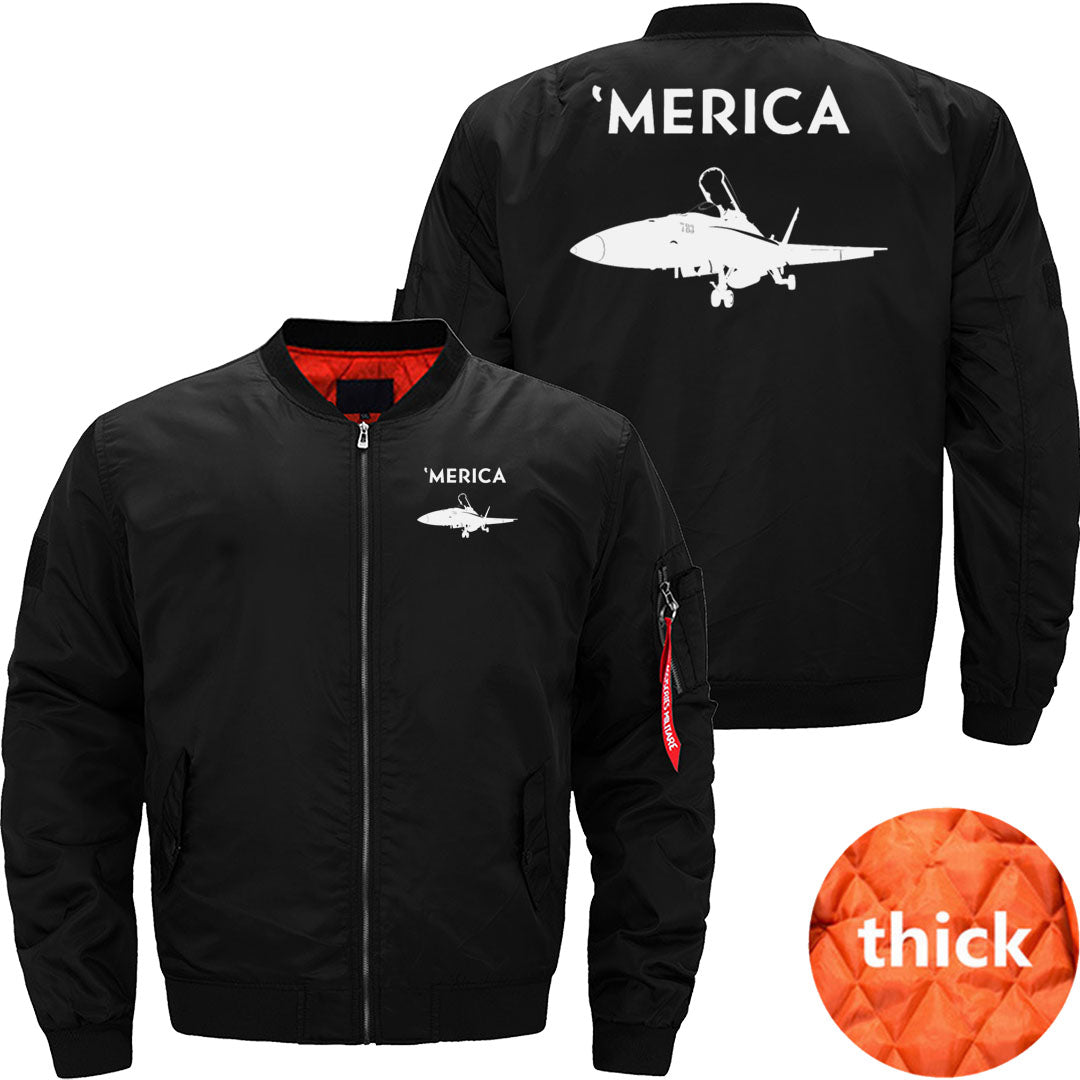 Merica Fighter Jet JACKET THE AV8R