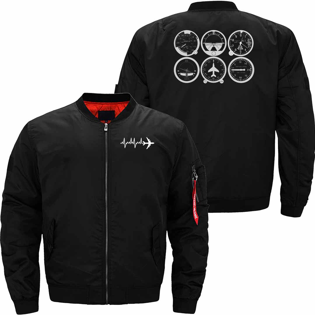 Pilot s Basic Six Six Pack Flight Instruments JACKET THE AV8R