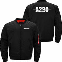 Thumbnail for AIRBUS A330 Ma-1 Bomber Jacket Flight Jacket Aviator Jacket THE AV8R