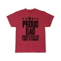 Thumbnail for flight attendant dad papa T-SHIRT THE AV8R