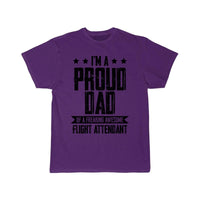 Thumbnail for flight attendant dad papa T-SHIRT THE AV8R