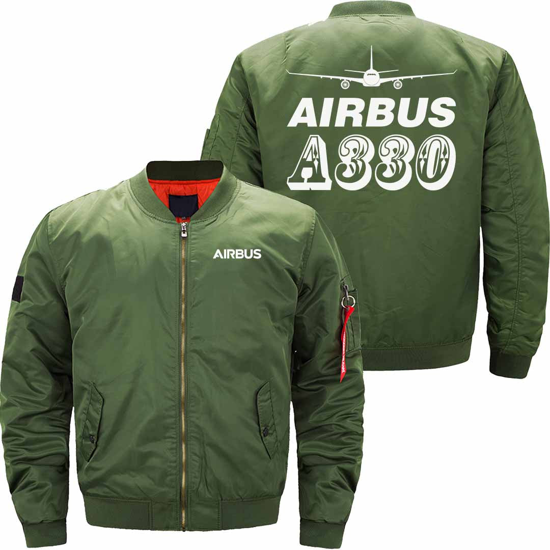 AIRBUS A330 Ma-1 Bomber Jacket Flight Jacket Aviator Jacket THE AV8R