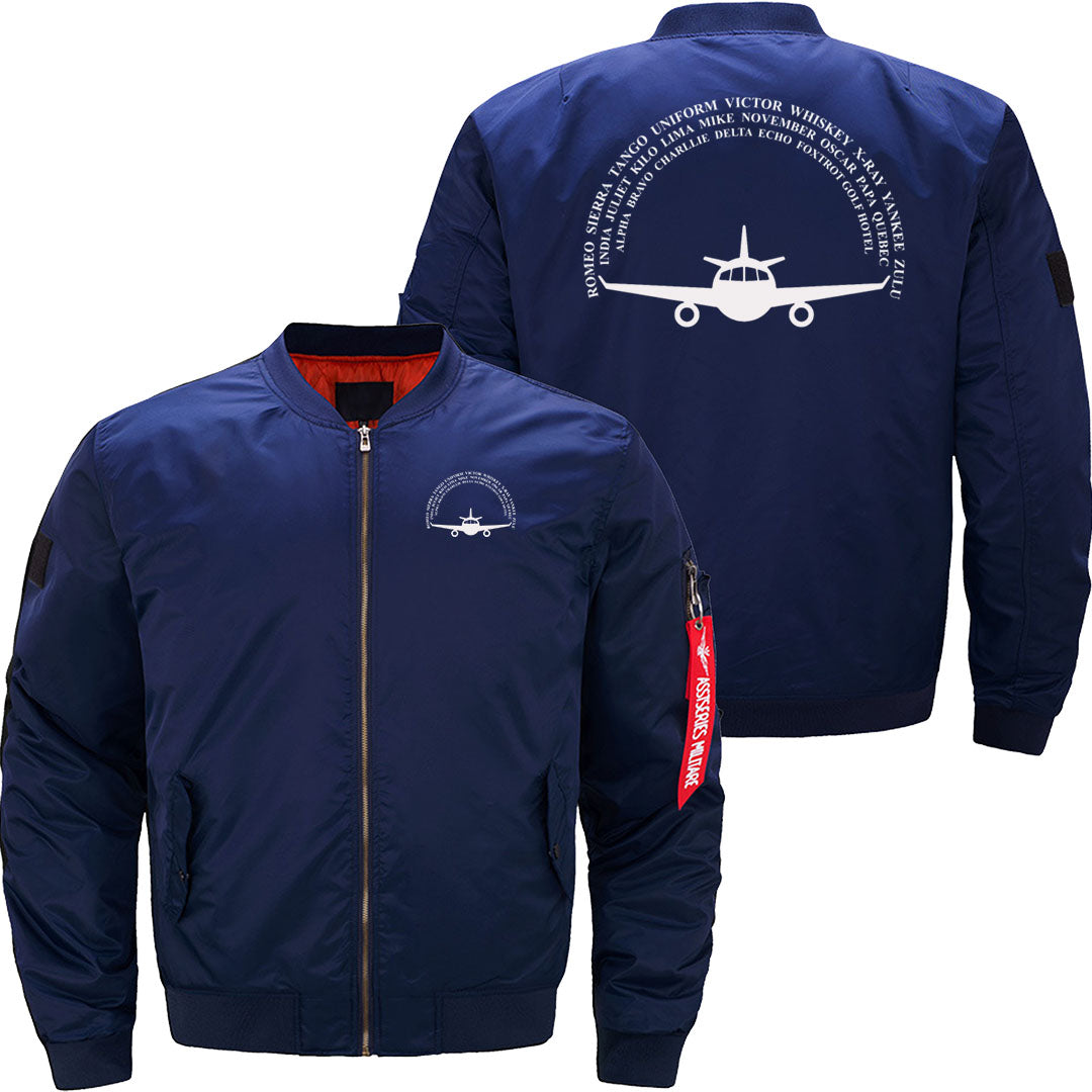 Phonetic Alphabet Airplane Pilot design JACKET THE AV8R