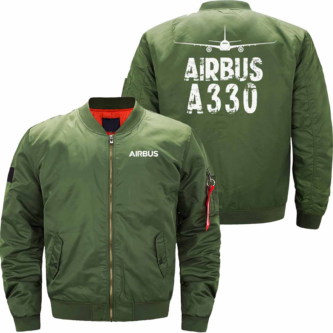 AIRBUS A330 Ma-1 Bomber Jacket Flight Jacket Aviator Jacket THE AV8R