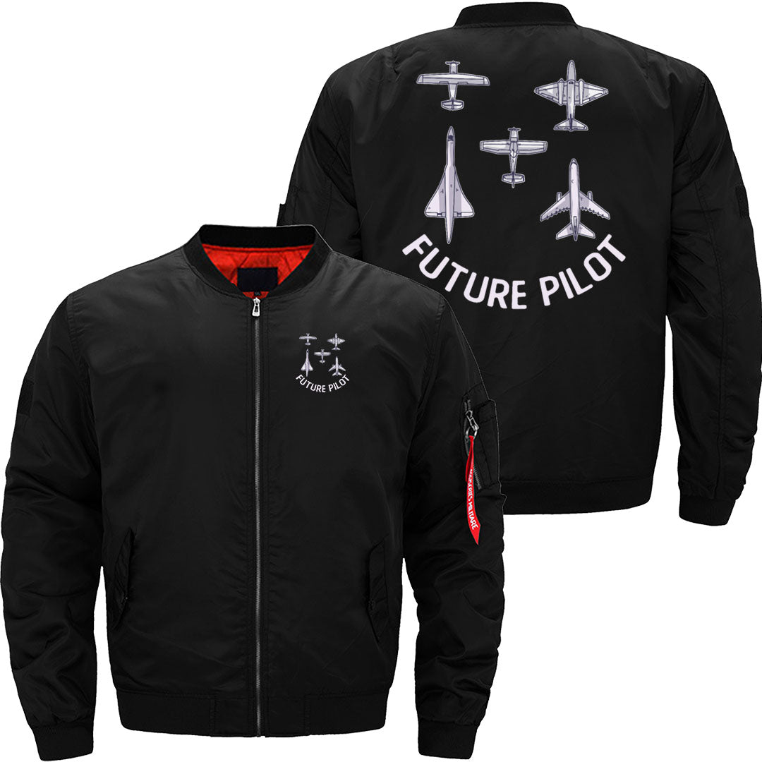 Future Pilot Fighter Jet Aircraft Airplane JACKET THE AV8R