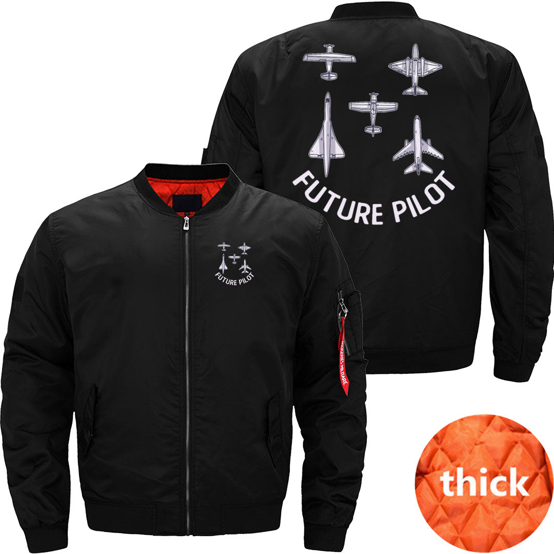 Future Pilot Fighter Jet Aircraft Airplane JACKET THE AV8R