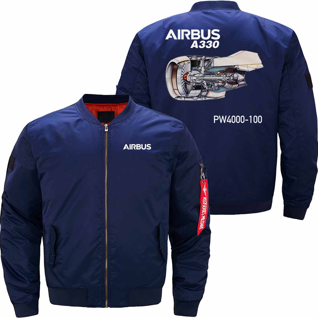 AIRBUS A330 PW4000  Ma-1 Bomber Jacket Flight Jacket Aviator Jacket THE AV8R