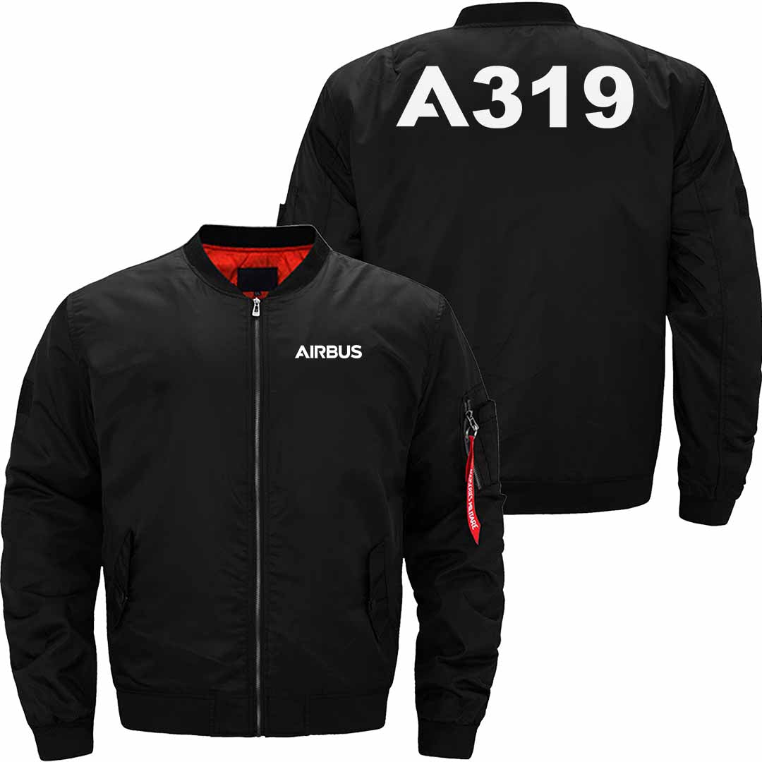 AIRBUS A319 Ma-1 Bomber Jacket Flight Jacket Aviator Jacket THE AV8R