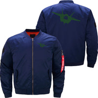 Thumbnail for Fighter Jet (Front View) Silhouette JACKET THE AV8R