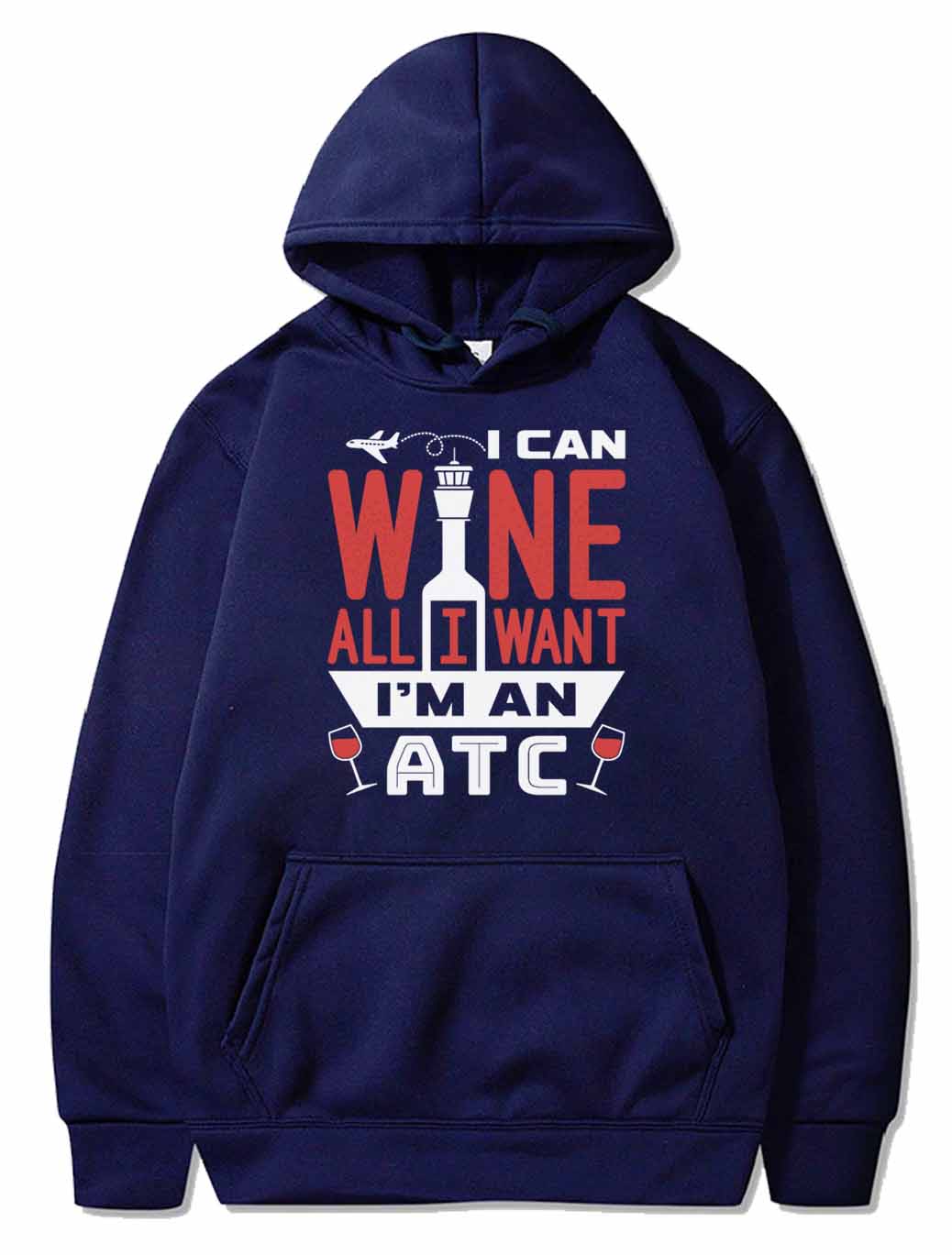 Funny ATC Air Traffic Control Wine Quote PULLOVER THE AV8R