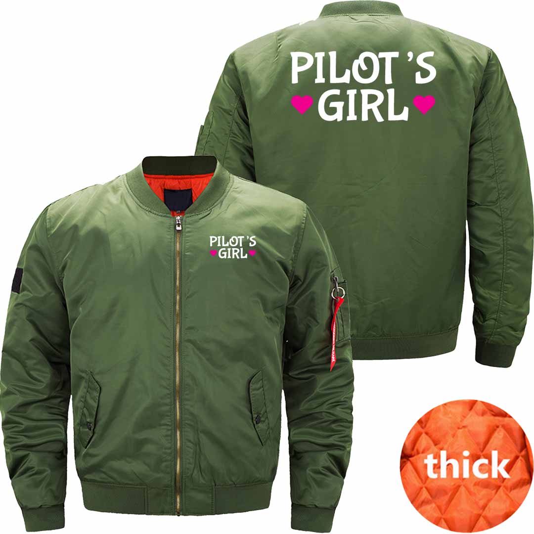 Pilot's Girl Cute Pilot Wife Girlfriend JACKET THE AV8R