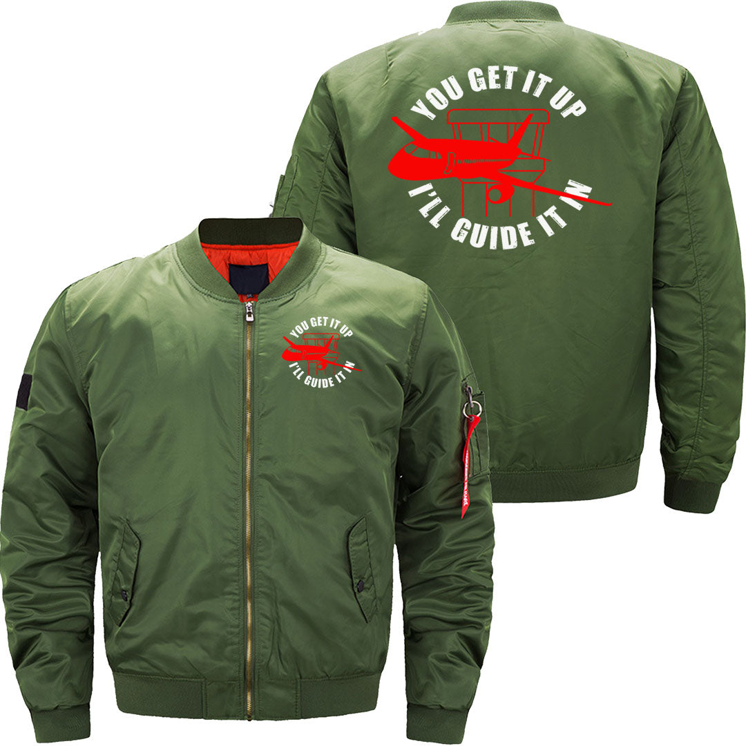 Plane Aircraft Airfield Air Traffic Controller JACKET THE AV8R