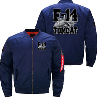 Thumbnail for F-14 Tomcat Military Fighter Jet Aircraft Cartoon JACKET THE AV8R