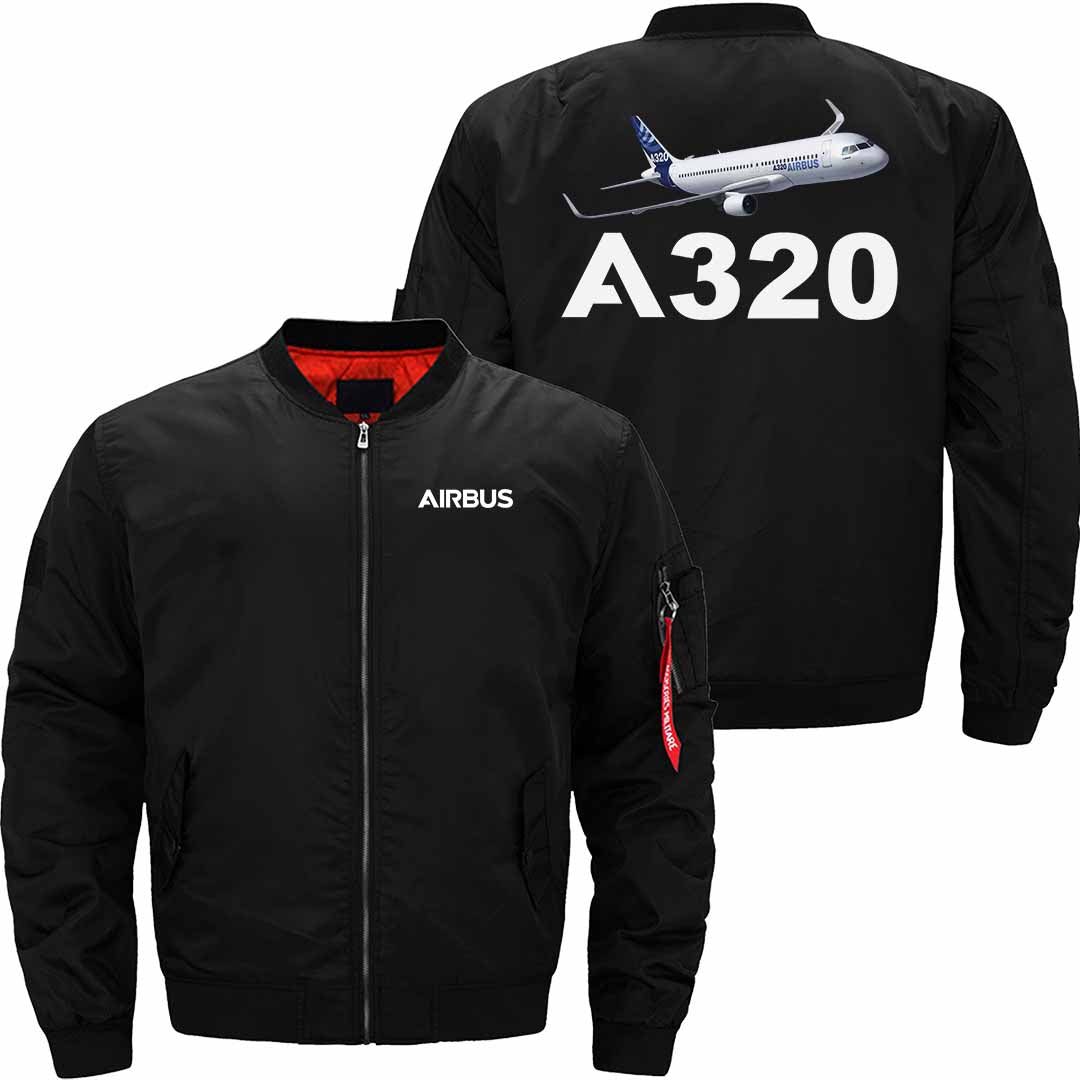 AIRBUS A320  Ma-1 Bomber Jacket Flight Jacket Aviator Jacket THE AV8R