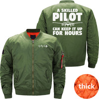 Thumbnail for Funny Aviation Gift Idea For A Pilot JACKET THE AV8R