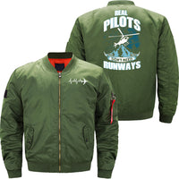 Thumbnail for Real Pilots Don't Need Runways JACKET THE AV8R