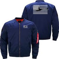 Thumbnail for R44 Helicopter Pilot Aviation Gift JACKET THE AV8R