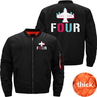 Thumbnail for Cool Four Fighter Jet Air Force Veterans gift JACKET THE AV8R