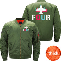 Thumbnail for Cool Four Fighter Jet Air Force Veterans gift JACKET THE AV8R