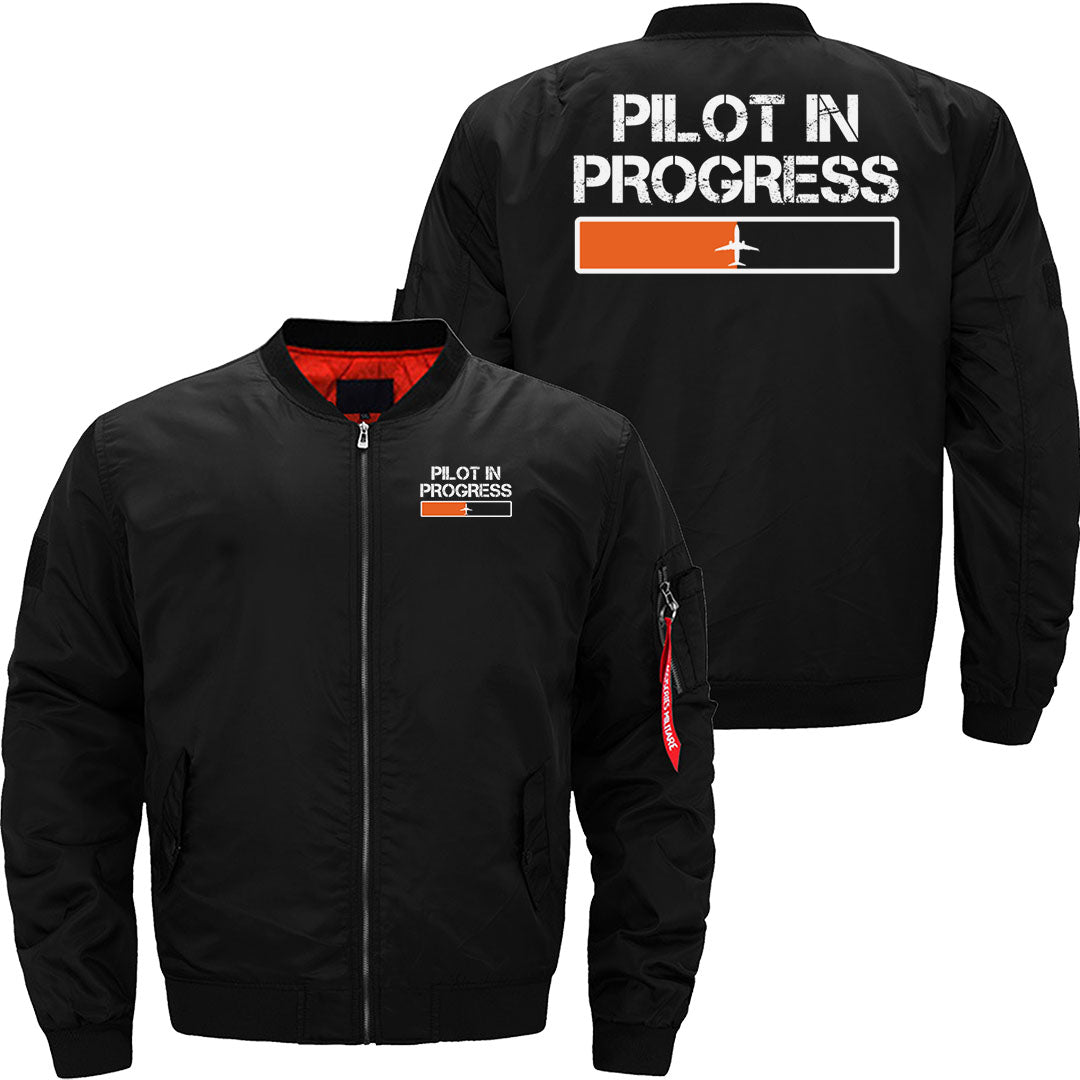 Pilot In Progress Funny Student JACKET THE AV8R