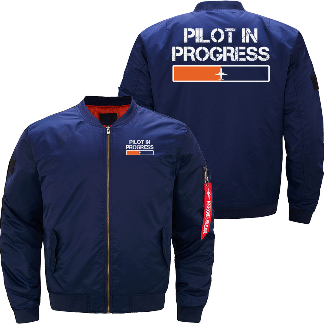 Pilot In Progress Funny Student JACKET THE AV8R