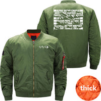 Thumbnail for Pilot Alphabet Airplane JACKET THE AV8R